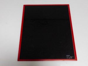 KODAK 10X12″ GLASS NO.1 RED SAFELIGHT FILTER***