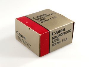 CANON MACROPHOTO 20mm f/3.5*** (BOXED)