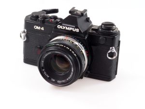 OLYMPUS OM-4 WITH 50mm f1.8 LENS***