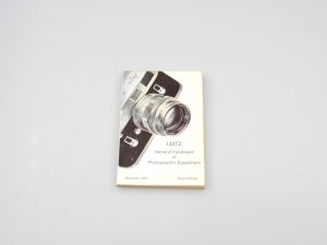 LEICA GENERAL CATALOGUE 1967**