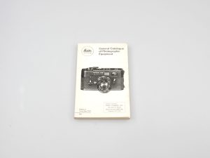 LEICA GENERAL CATALOGUE 1972**